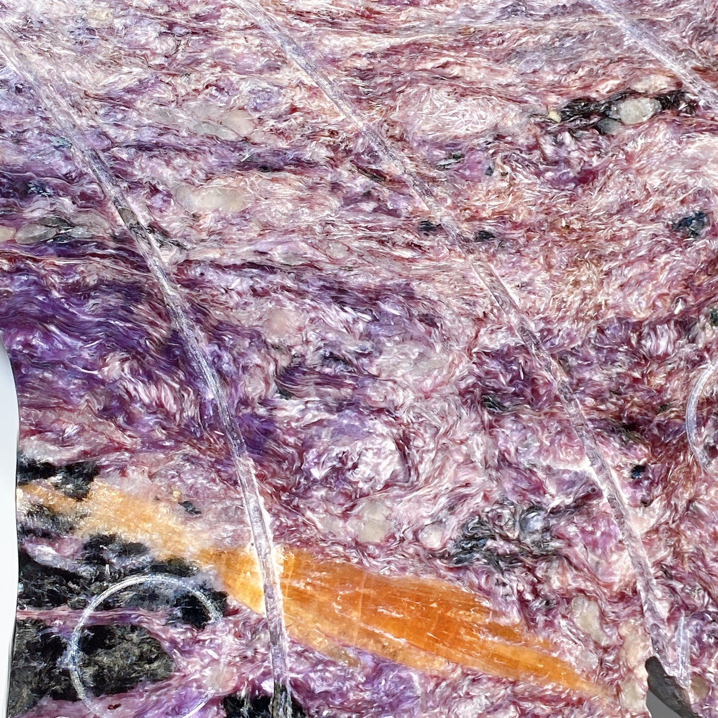 Large Unique Charoite with Calcite Butterfly Wings with Stand Crystal Healing Bulk Wholesale