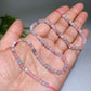 4mm Crystal Faceted Cube Bead String Crytal Healing Bulk Wholesale