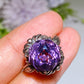 Sterling Silver Faceted Amethyst Ring Crystal Healing Bulk Wholesale