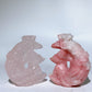 2.7" Crystal Fox Moon Carving Crystal Healing Bulk Wholesale