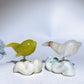 2.9" Crystal Dolphin Carving with Jade Base Crystal Healing Bulk Wholesale