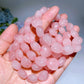 Rose Quartz Heart Bracelet Crystal Healing Bulk Wholesale