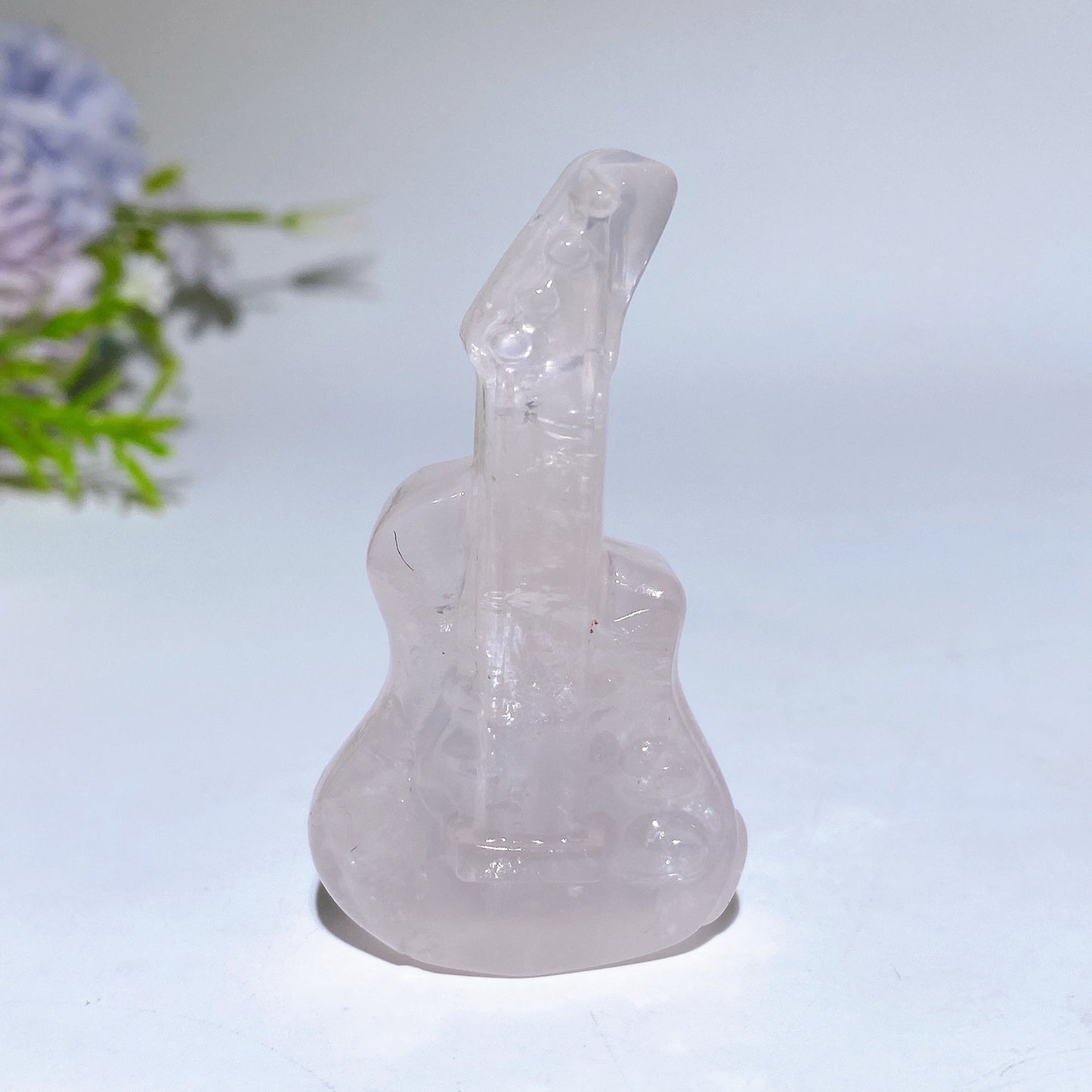 2.3" Crystal Guitar Carving Crystal Healing Bulk Wholesale