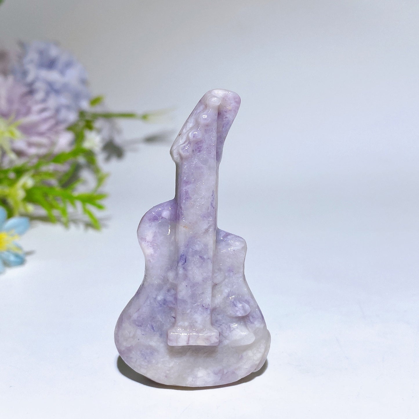 2.3" Crystal Guitar Carving Crystal Healing Bulk Wholesale