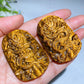 1.6"-2.1" Yellow Tiger's Eye Slab Carving Crystal Healing Bulk Wholesale