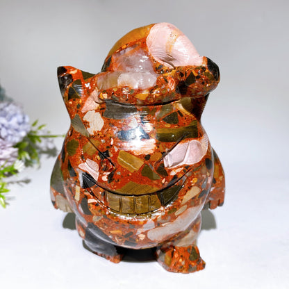 5.2" Crystal Gengar Carving Crystal Healing Bulk Wholesale