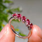 S925 Crystal Ring Crystal Healing Bulk Wholesale