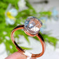 S925 Crystal Ring Crystal Healing Bulk Wholesale