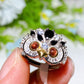 S925 Crystal Ring Crystal Healing Bulk Wholesale