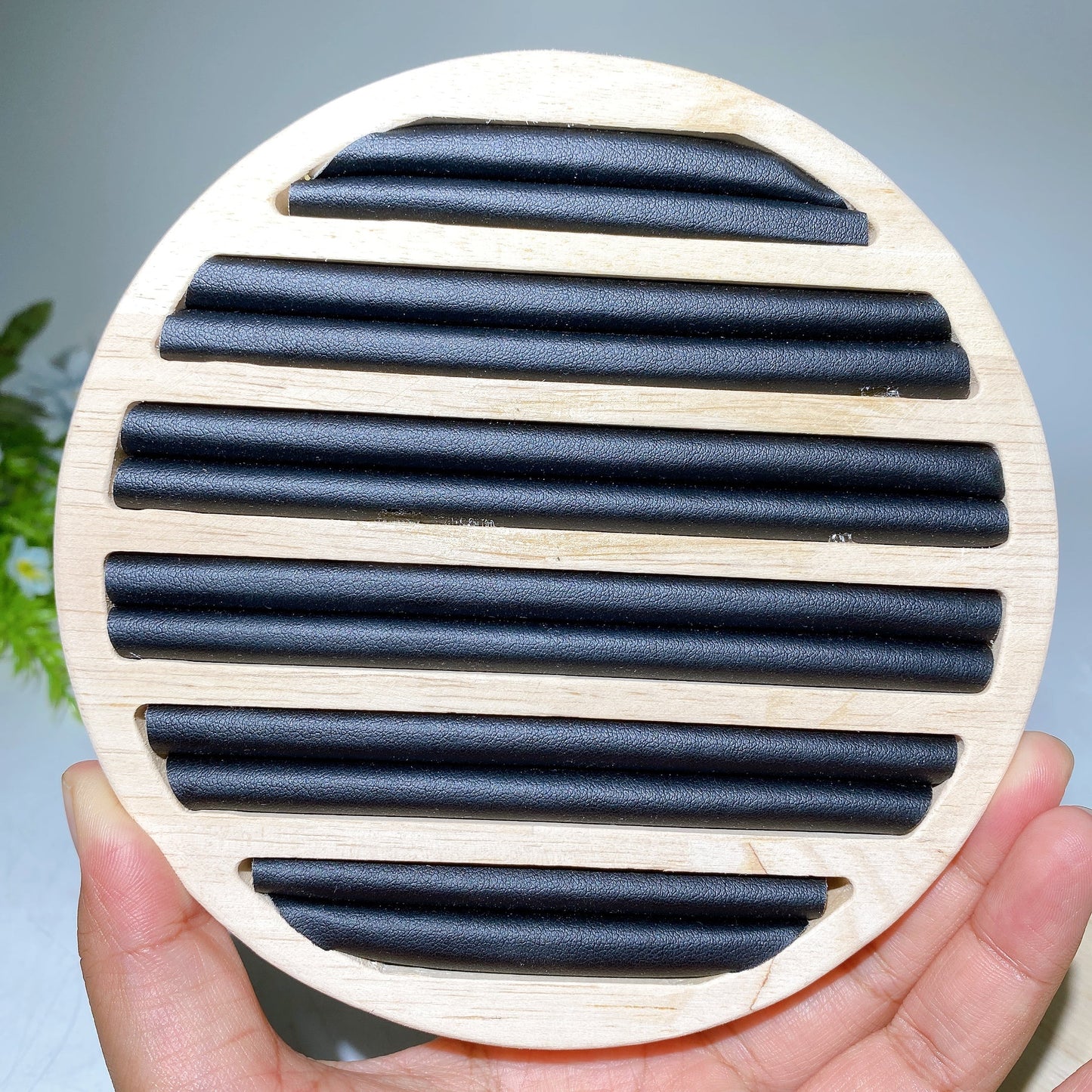 15cm Wooden Stand for Ring Crystal Healing Bulk Wholesale