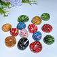 2-3cm Colorful Glass Tumbles Bag Crystal Healing Bulk Wholesale