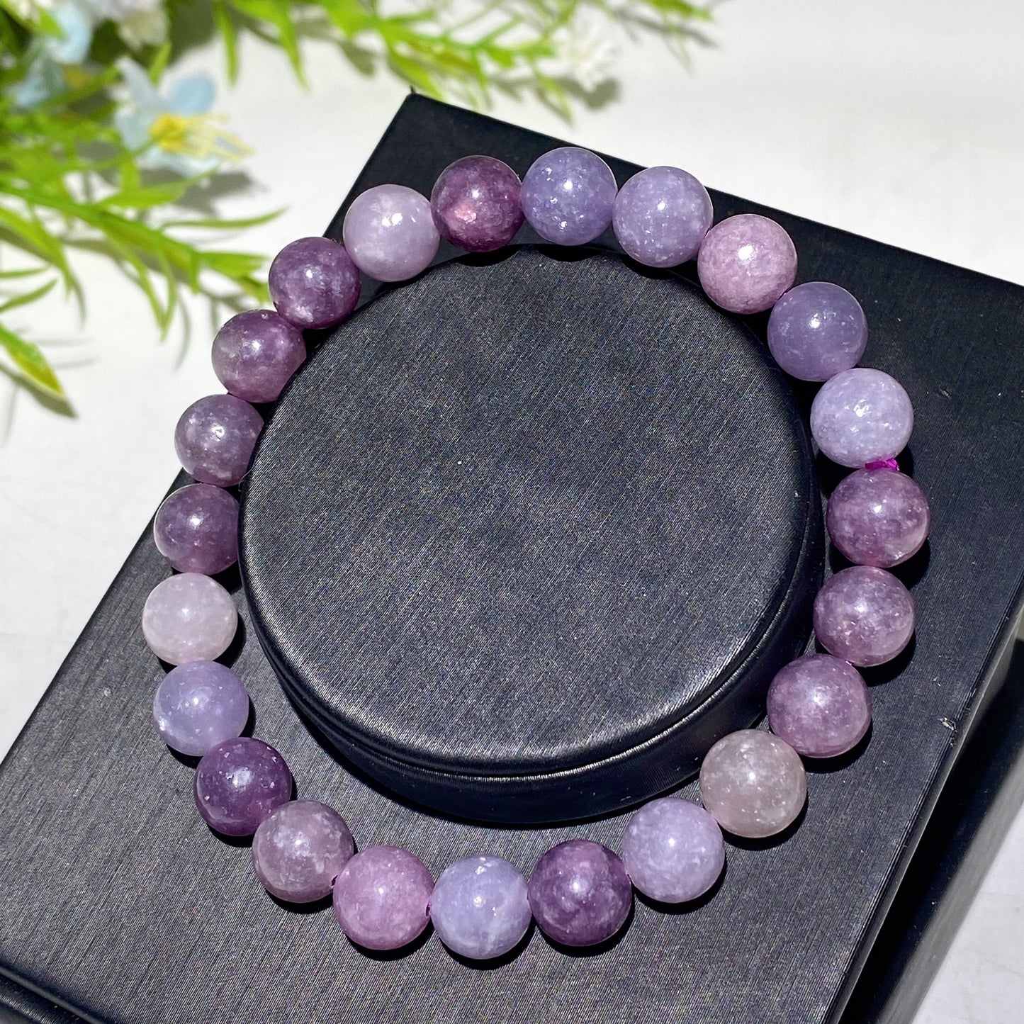 8mm Purple Mica Bracelet Wholesale Crystals USA