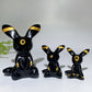 2.0"-3.9" Black Obsidian Evee Carving Crystal Healing Bulk Wholesale