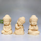 2.4"-2.6" Ivory Nut Buddha Carving Crystal Healing Bulk Wholesale