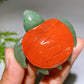2.0"-2.2" Crystal Turtle with Green Aventurine Base Crystal Healing Bulk Wholesale