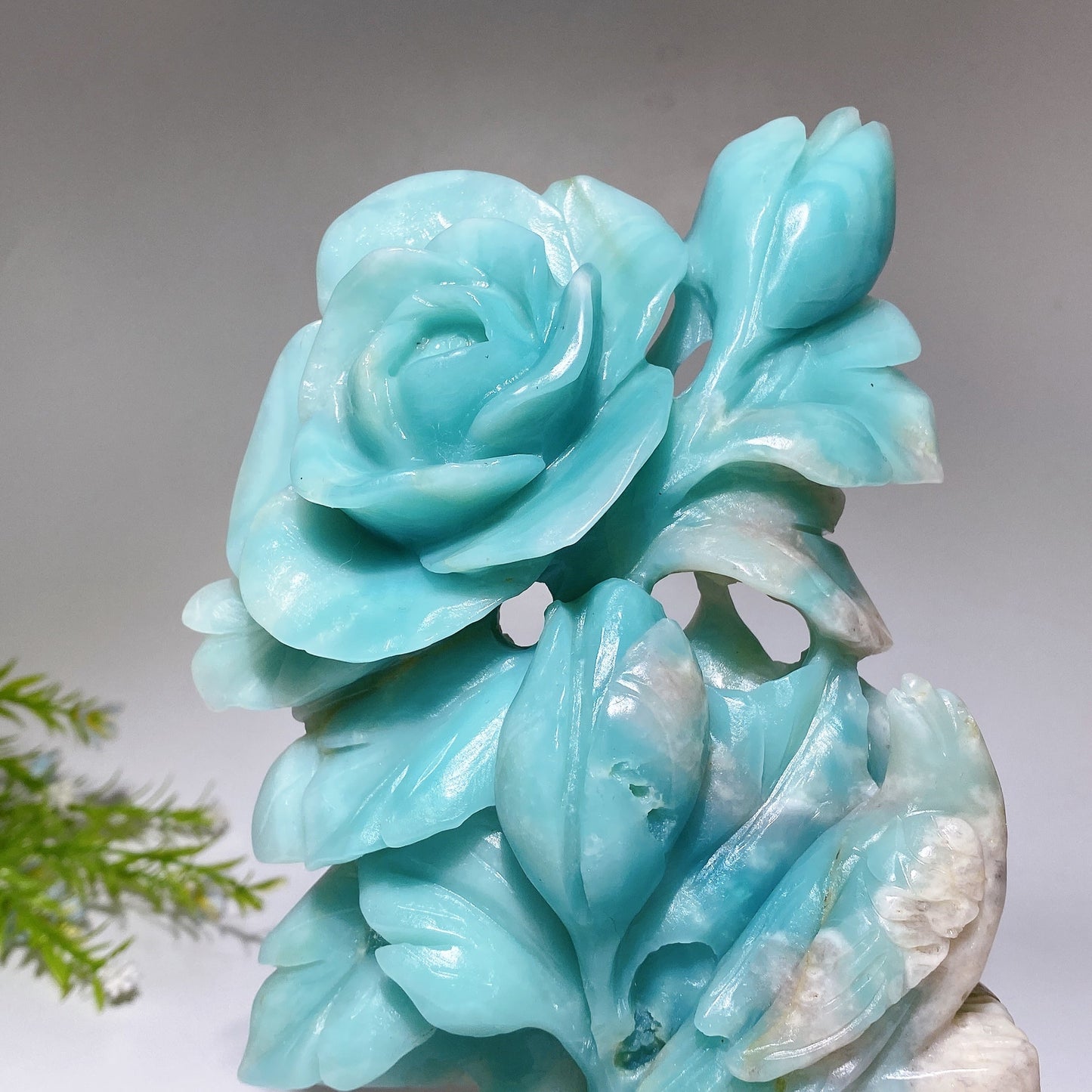 Unique Hand Carved Caribbean Calcite Flower Birds Free Form Crystal Healing Bulk Wholesale