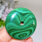 35-55mm Malachite Donut Pendant Crystal Healing Bulk Wholesale
