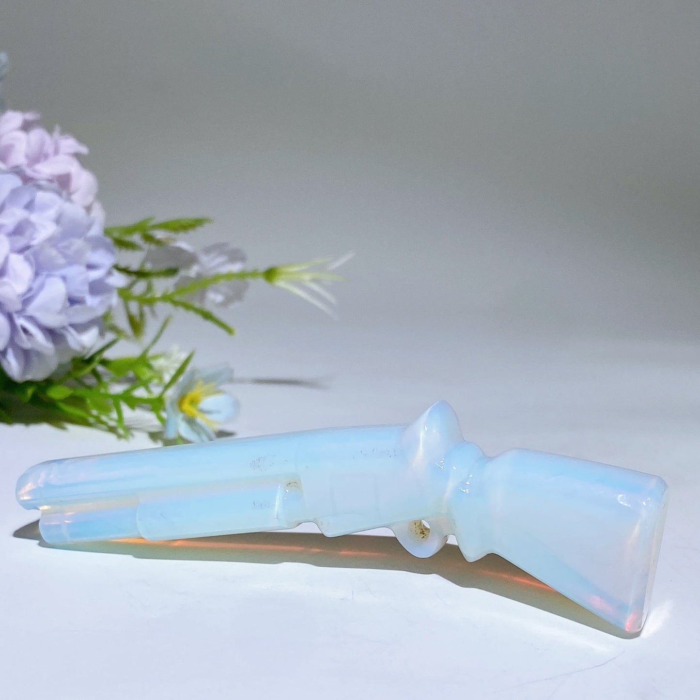 3.9" Crystal Gun Carving Crystal Healing Bulk Wholesale
