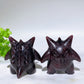 2.2" Purple Mica Gengar Carving Crystal Healing Bulk Wholesale