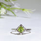 Sterling Silver Peridot Ring Crystal Healing Bulk Wholesale