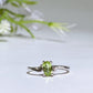 Sterling Silver Peridot Ring Crystal Healing Bulk Wholesale