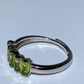 Sterling Silver Peridot Ring Crystal Healing Bulk Wholesale