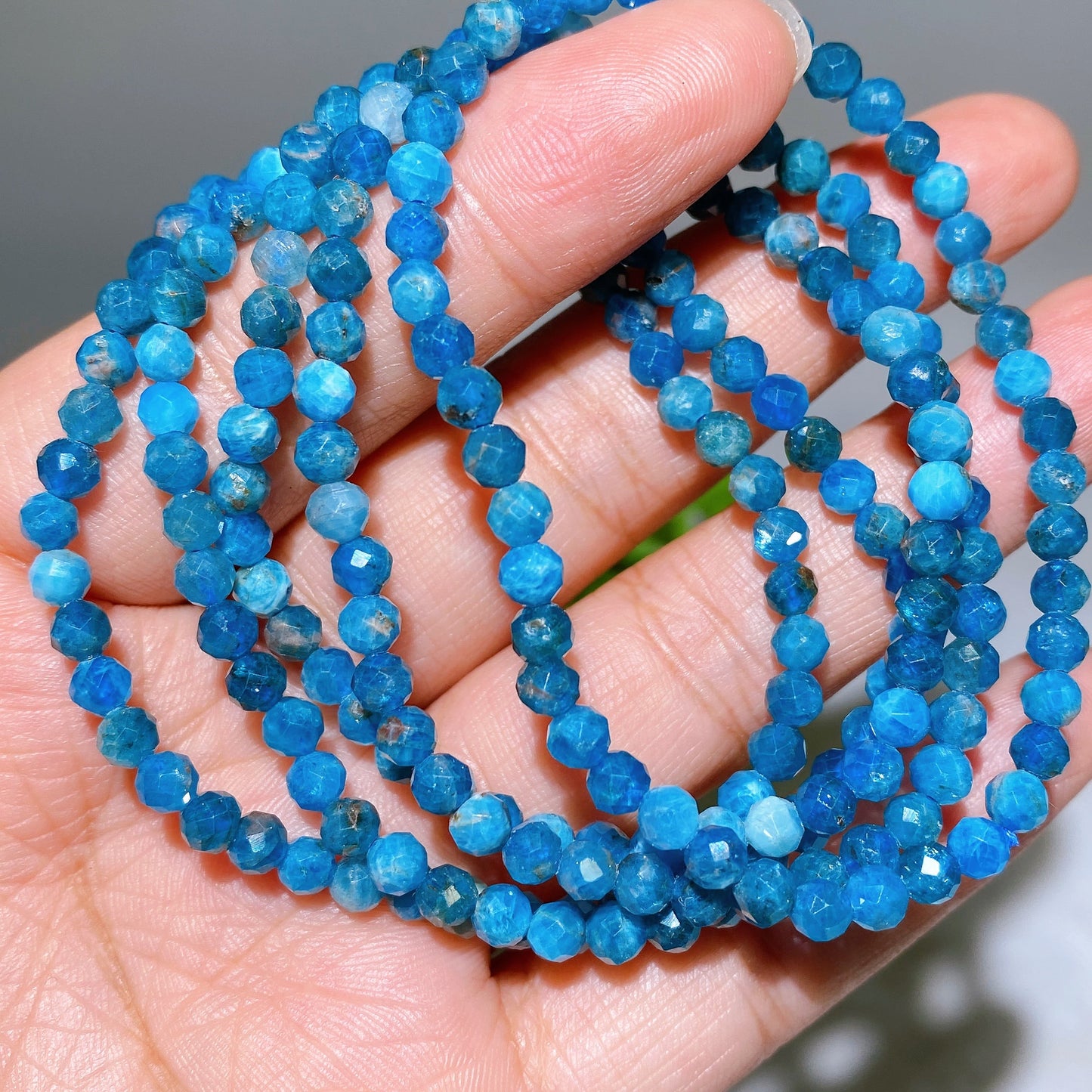 4mm Faceted Crystal Bracelet Crystal Healing Bulk Wholesale