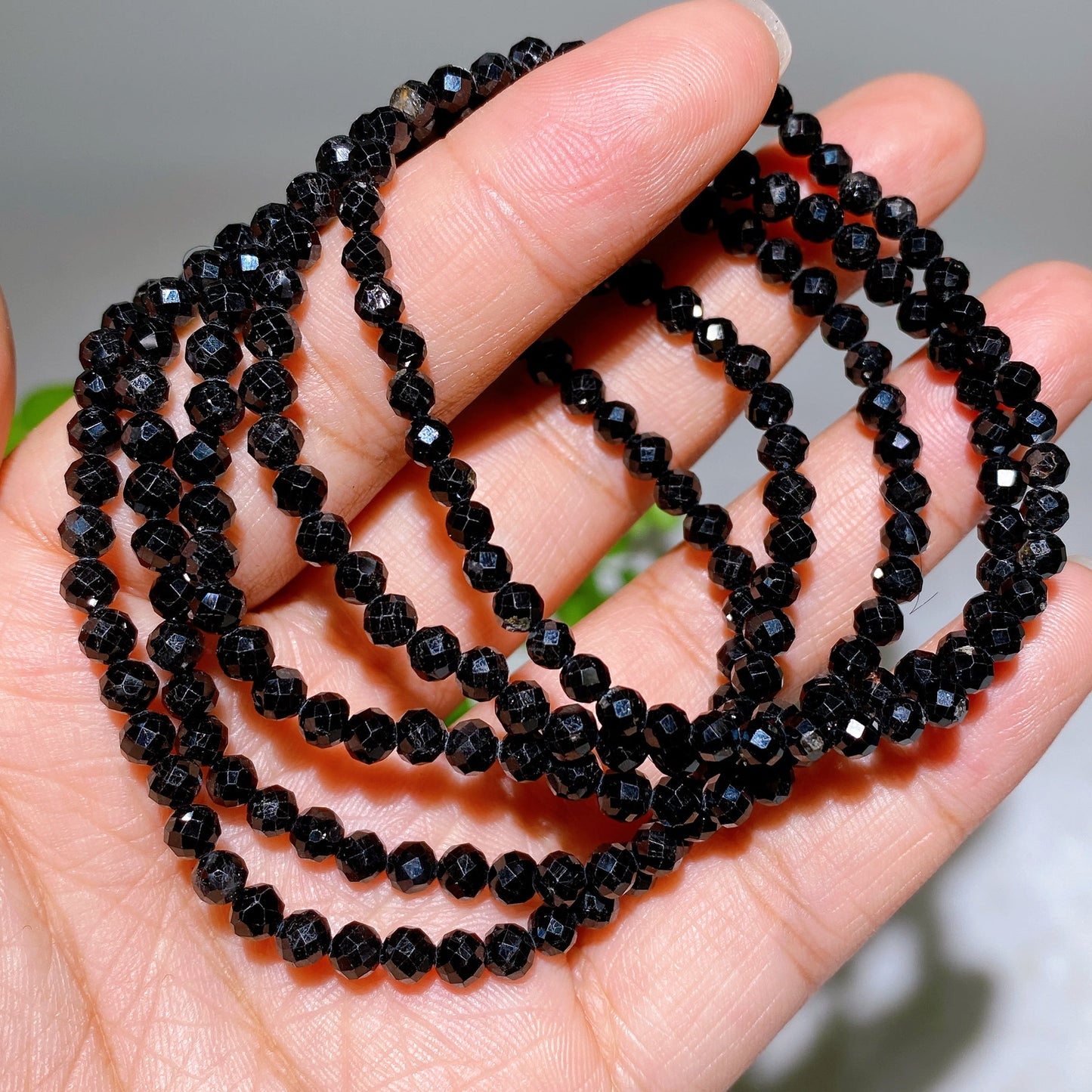 4mm Faceted Crystal Bracelet Crystal Healing Bulk Wholesale