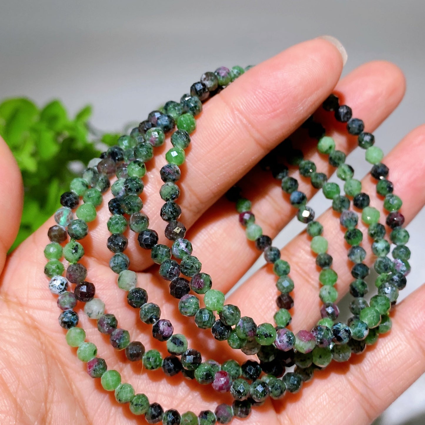 4mm Faceted Crystal Bracelet Crystal Healing Bulk Wholesale