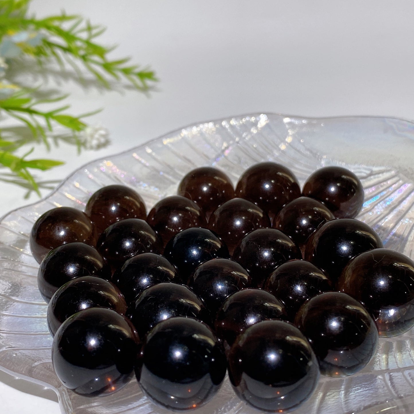 10pcs Ice Obsidian Rainbow Obsidian Spheres Crystal Healing Bulk Wholesale