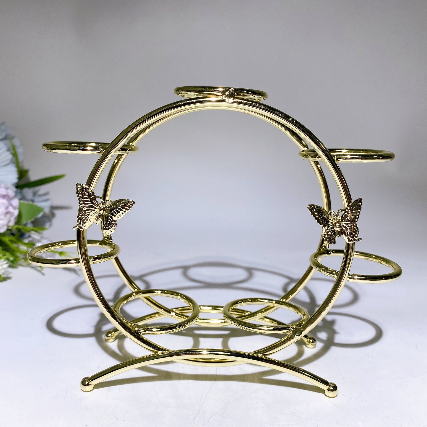 13cm Metal Stand Crystal healing Bulk Wholesale