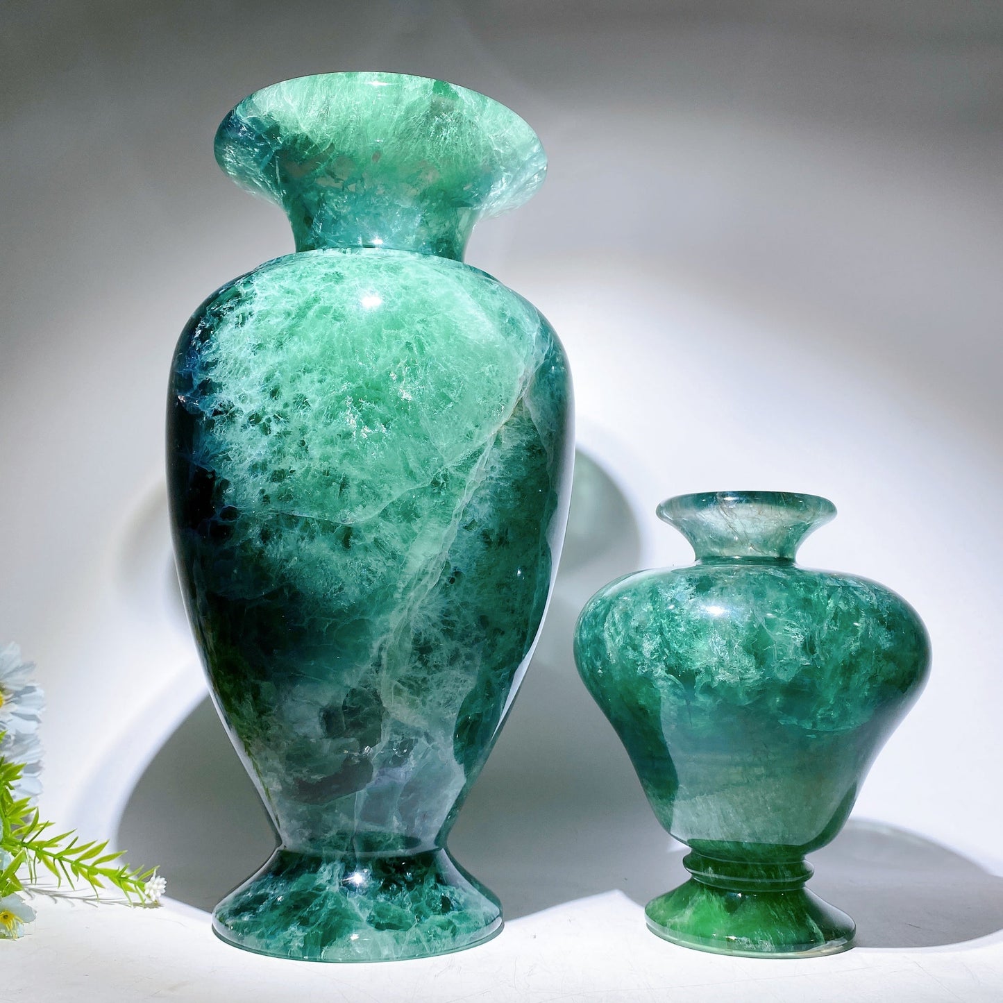Large Fluorite Vase Carving Crystal Healing Bulk Wholesale