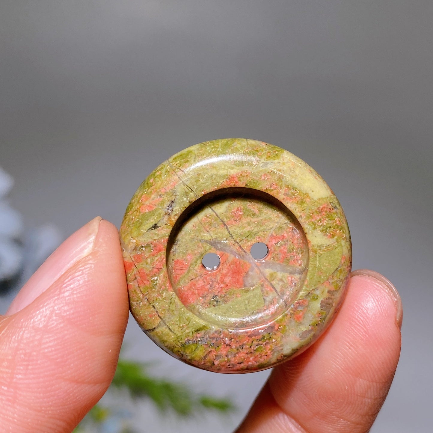 3cm Crystal Button Crystal Healing Bulk Wholesale