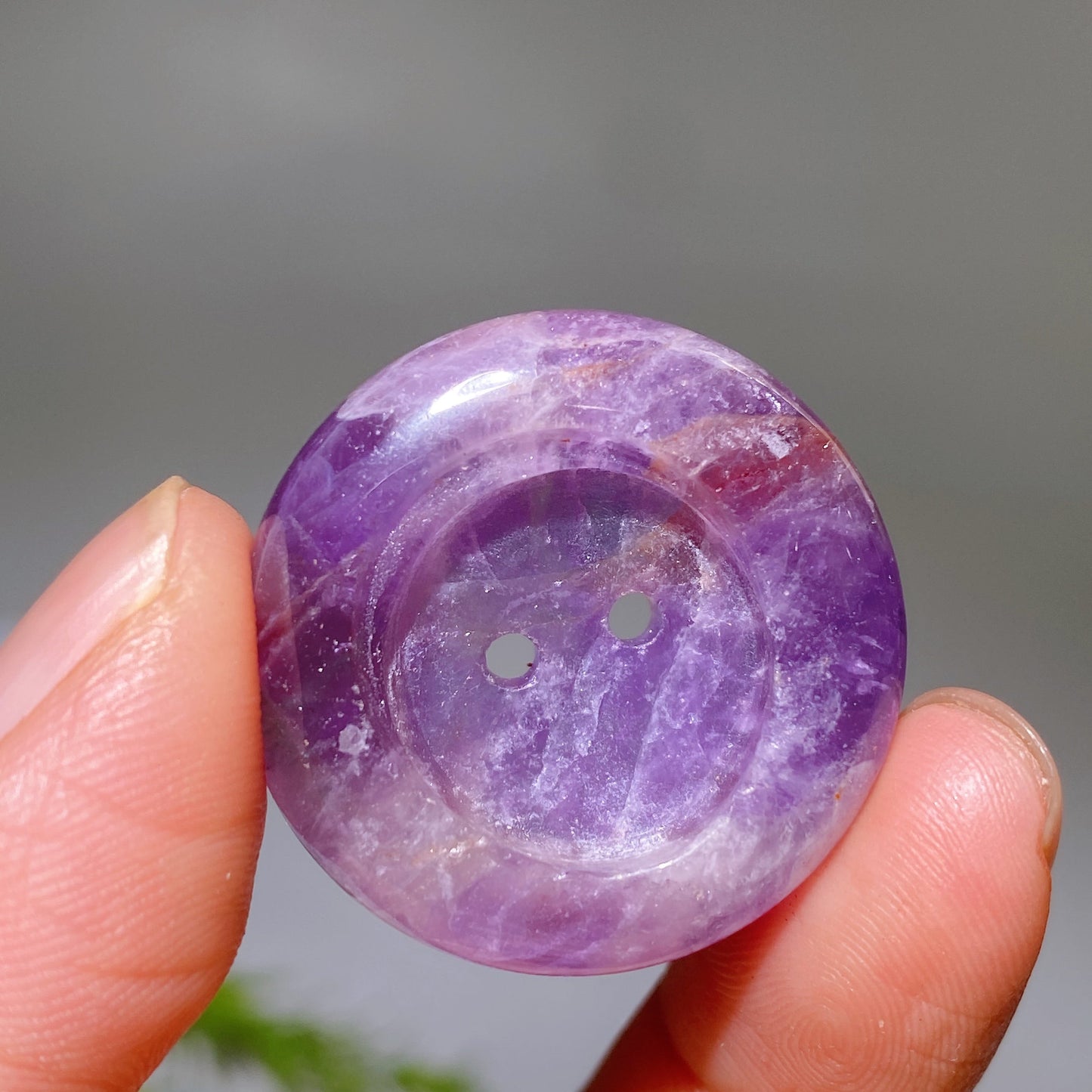 3cm Crystal Button Crystal Healing Bulk Wholesale