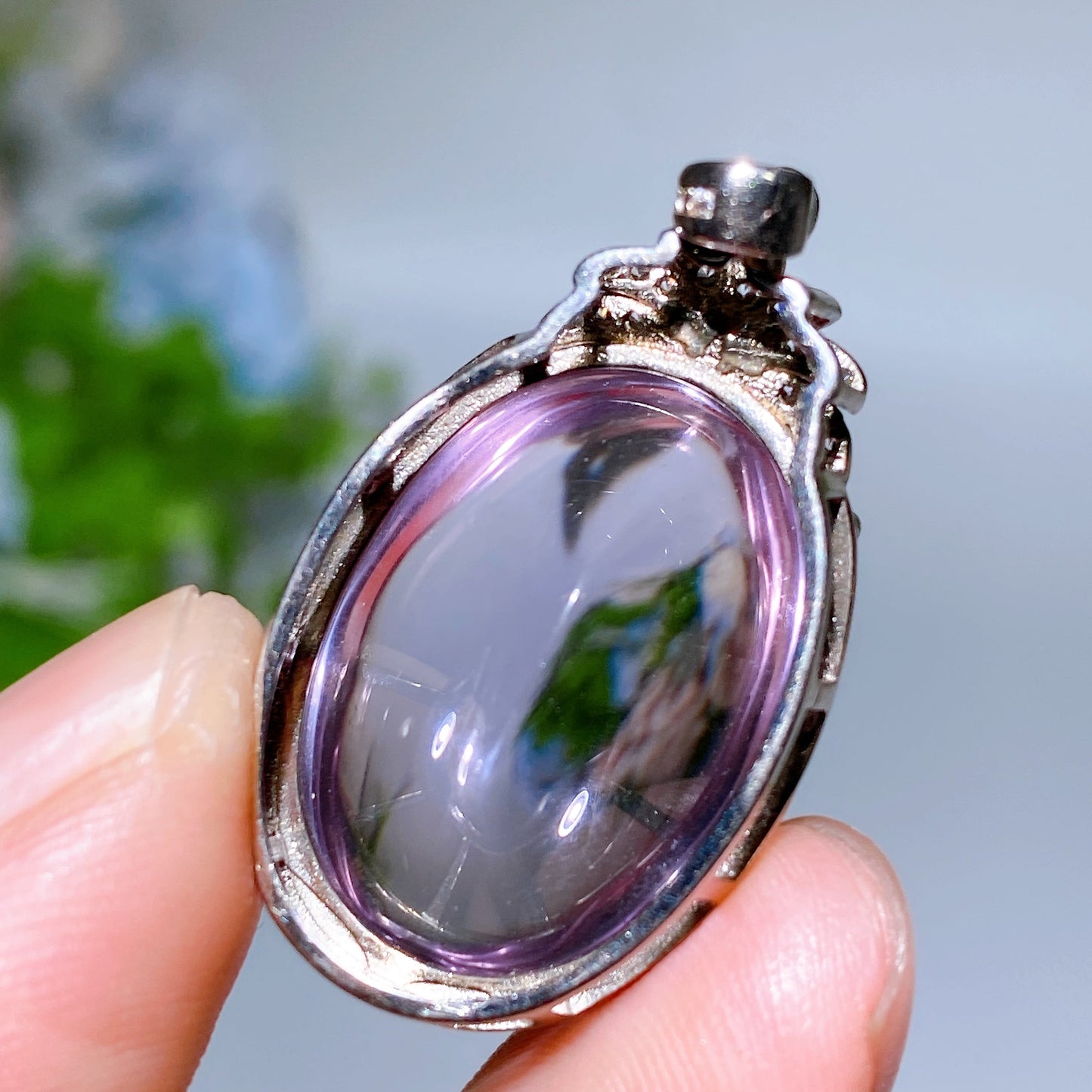 Sterling Silver Crystal Pendant Crystal Healing Bulk Wholesale