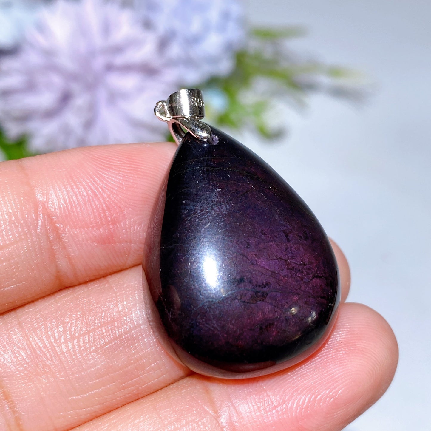 Unique Sterling Silver Crystal Pendant Crystal Healing Bulk Wholesale