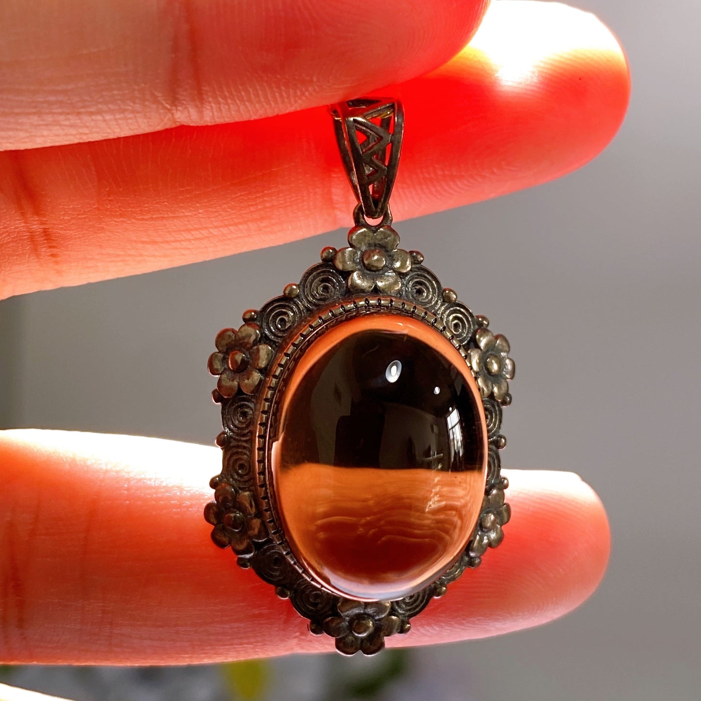 Unique Sterling Silver Crystal Pendant Crystal Healing Bulk Wholesale