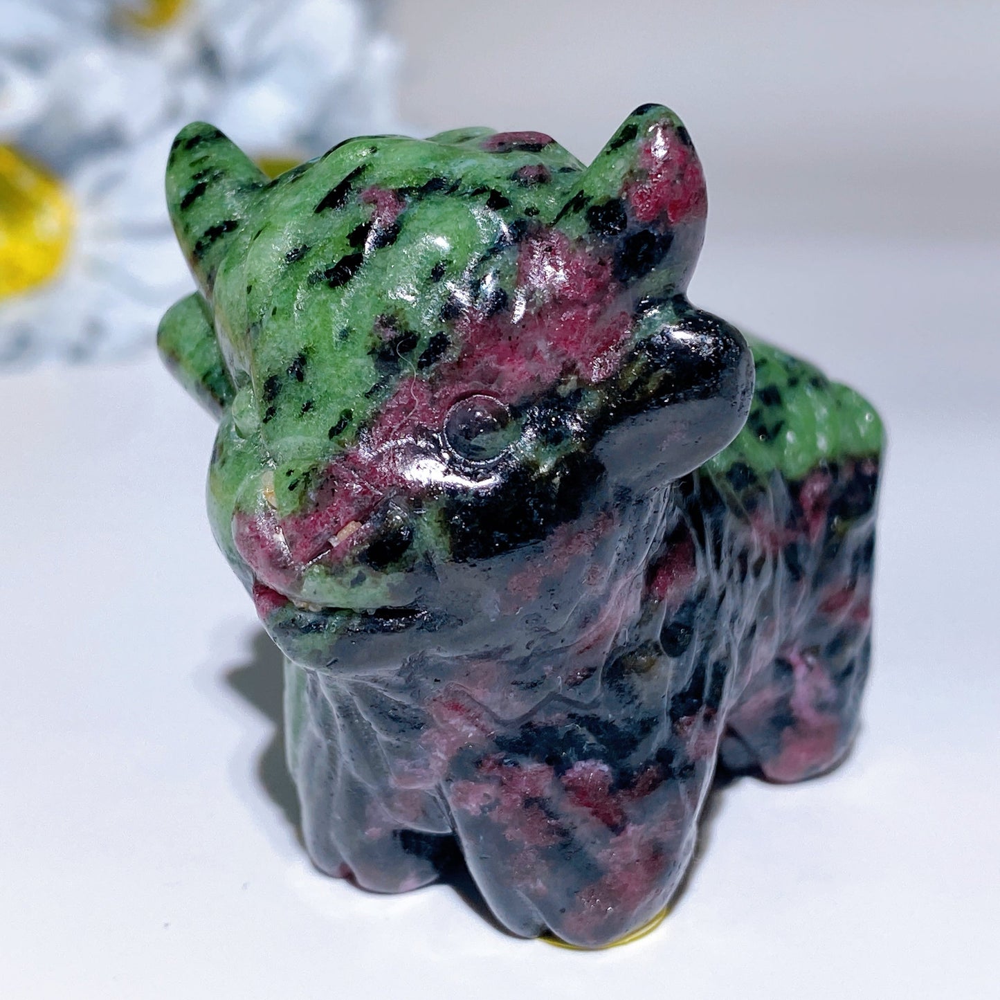 2.3" Crystal Cattle Carving Crystal Healing Bulk Wholesale