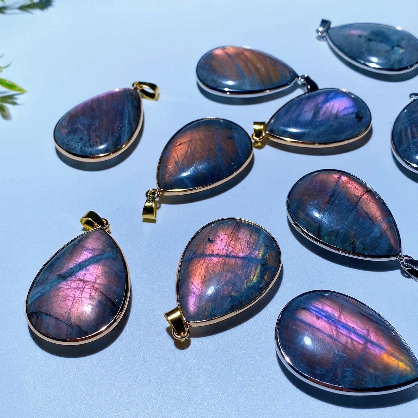 Labradorite Water-drop Pendant Crystal Healing Bulk Wholesale