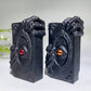 4.0" Black Obsidian Spells Bok Carving Crystal Healing Bulk Wholesale