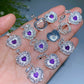 Cooper Silver Plated Crystal Pendant Crystal Healing Bulk Wholesale