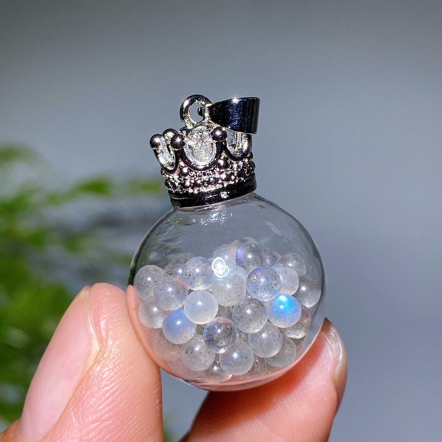 Cooper Silver Plated Crystal Pendant Crystal Healing Bulk Wholesale