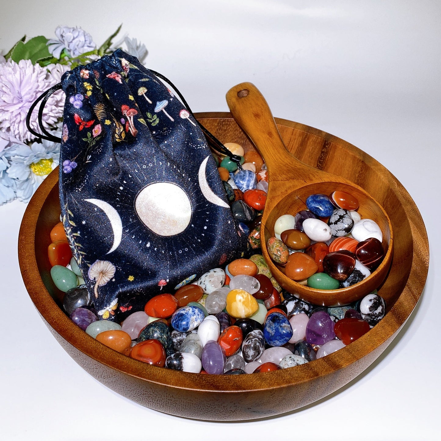 Mixed Crystal Heart Scoop Crystal Healing Bulk Wholesale