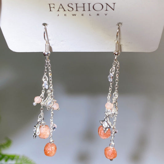 Alloy Metal Crystal Earrings Crystal Healing Bulk Wholesale