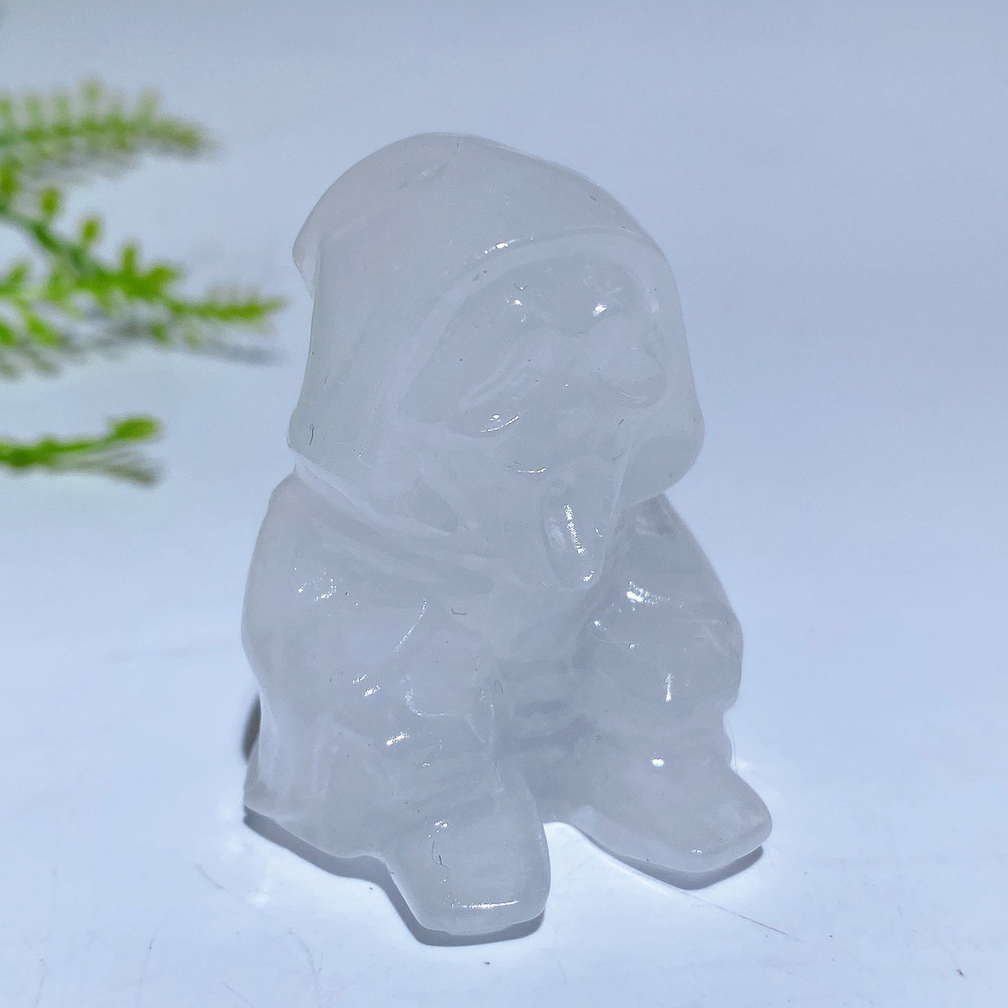 1.6" Crystal Ghost Carving Crystal Healing Bulk Wholesale