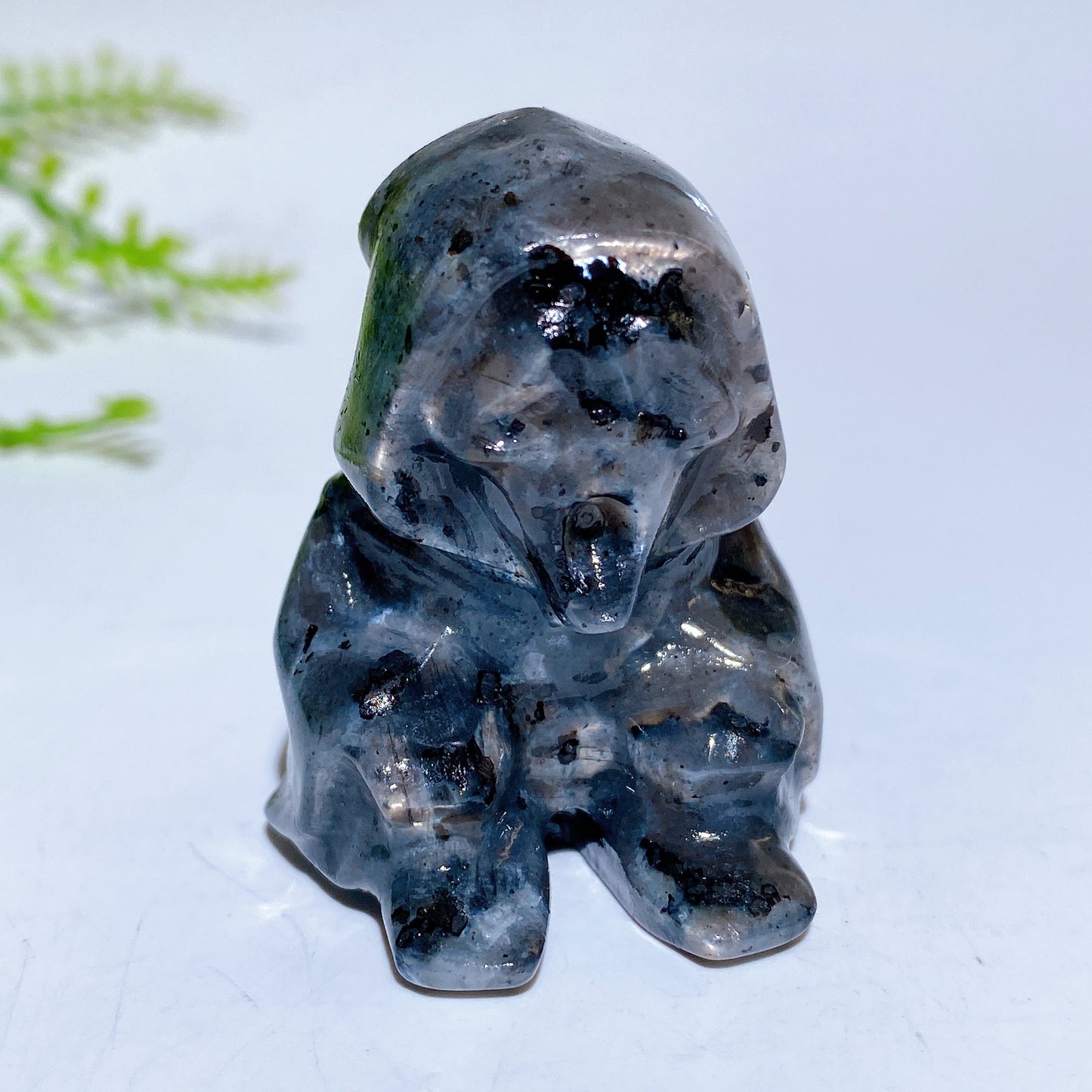 1.6" Crystal Ghost Carving Crystal Healing Bulk Wholesale