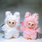 16-18cm Labubu Toy Bag Hanging for Halloween Crystal Healing Bulk Wholesale