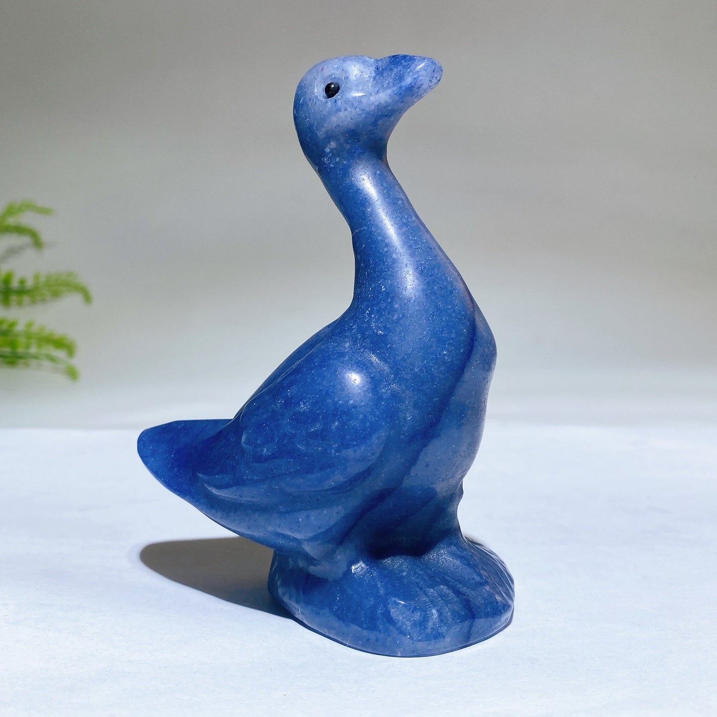 4.0" Natural Crystal Goose Carving Healing Bulk Wholesale