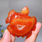 2.0"-2.2" Carnelian Turtle Carving Crystal Healing Bulk Wholesale