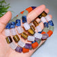 Natural Mixed Crystal Barrel Bracelet Crystal Healing Bulk Wholesale